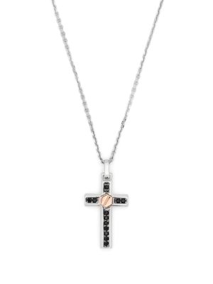 Zancan Collana In Oro Rosa 18kt Con Spinello Nero - Farfetch