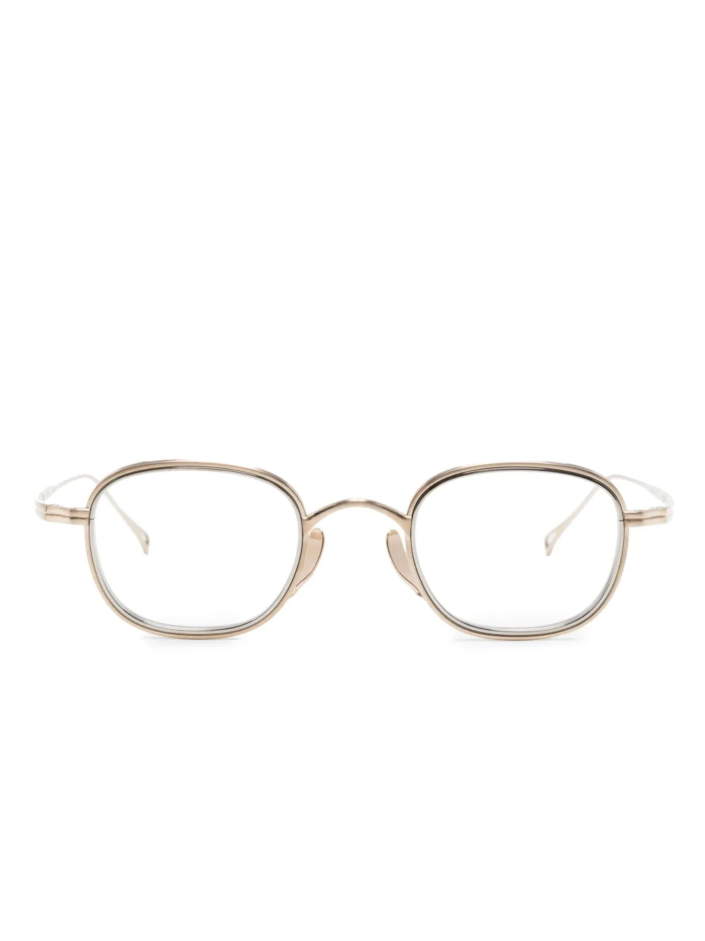 Kame Mannen lunettes de vue géométriques 1221 | or | Image 1