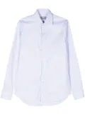Canali micro-dot cotton shirt - Blue