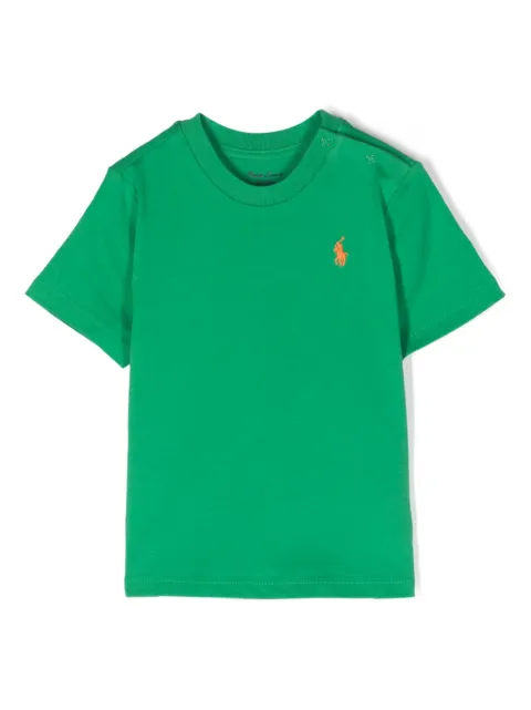 POLO RALPH LAUREN KIDS Pony-embroidered cotton T-shirt