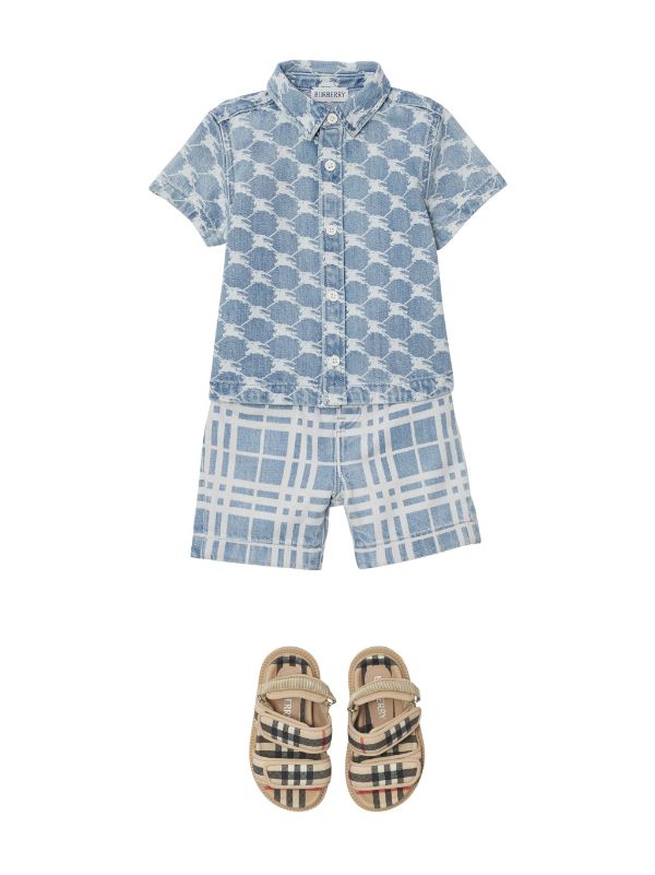 Burberry shorts online kids blue