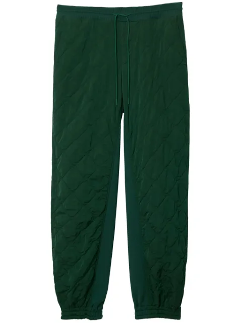 Burberry 퀼팅 트랙팬츠