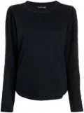 Veronica Beard Mason cotton baseball top - Blue