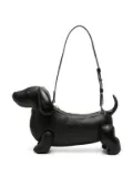 Thom Browne Hector leather shoulder bag - Black