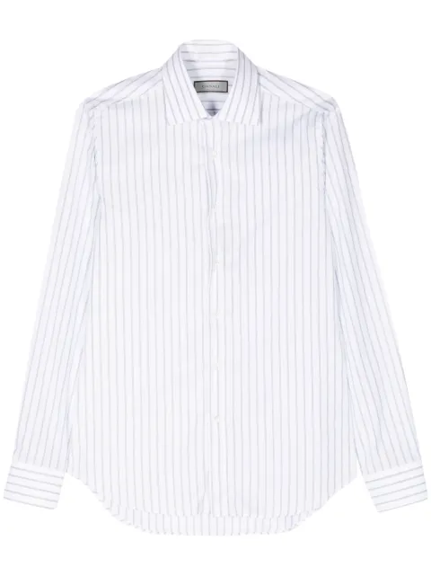 Canali camisa con rayas estampadas