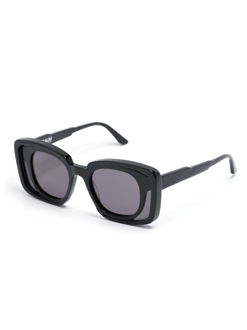 Kuboraum T7 zonnebril met dubbel montuur Zwart