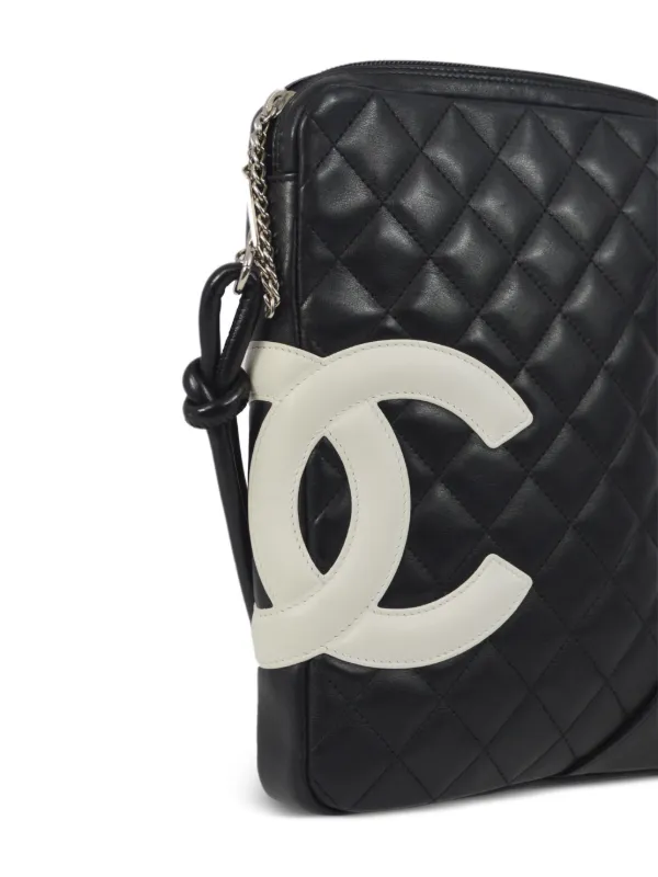 CHANEL Pre-Owned 2003 カンボンライン ショルダーバッグ - Farfetch