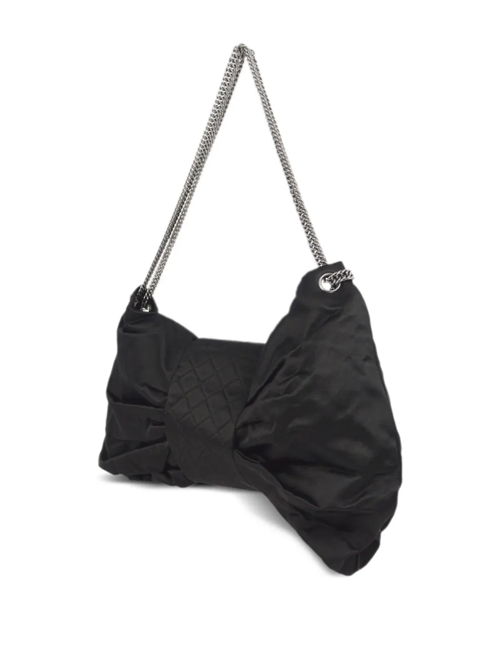 CHANEL Pre-Owned 2008 Mademoiselle Lock schoudertas - Zwart