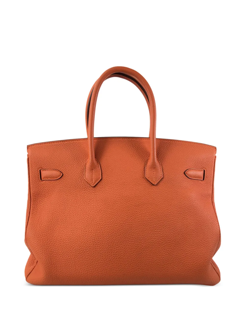 Hermès 2013 pre-owned Birkin 35 leren handtas - Oranje