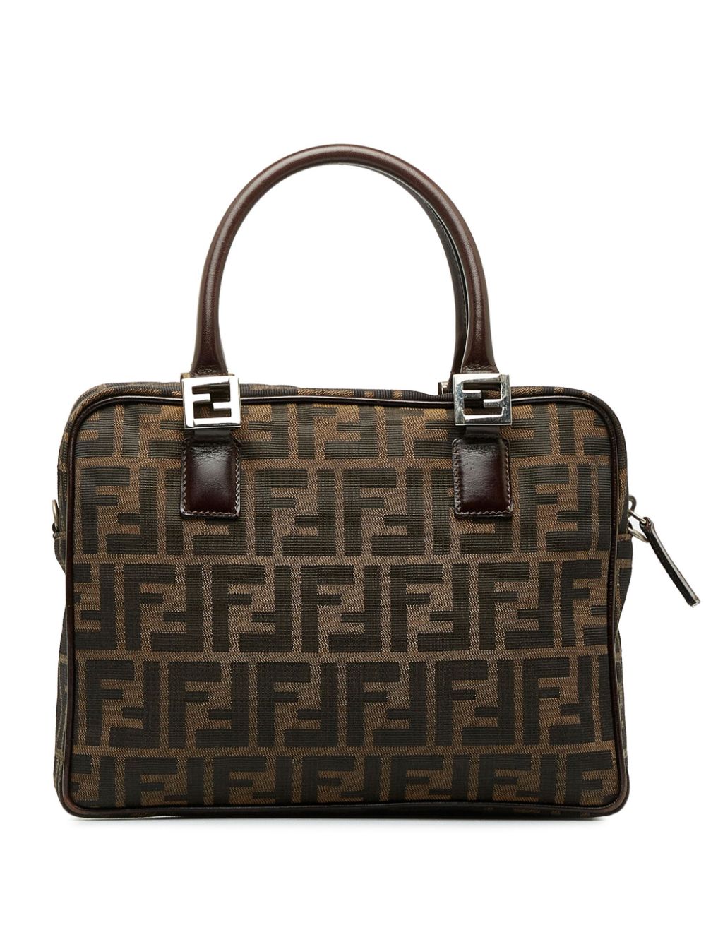 Fendi zucca outlet top handle bag