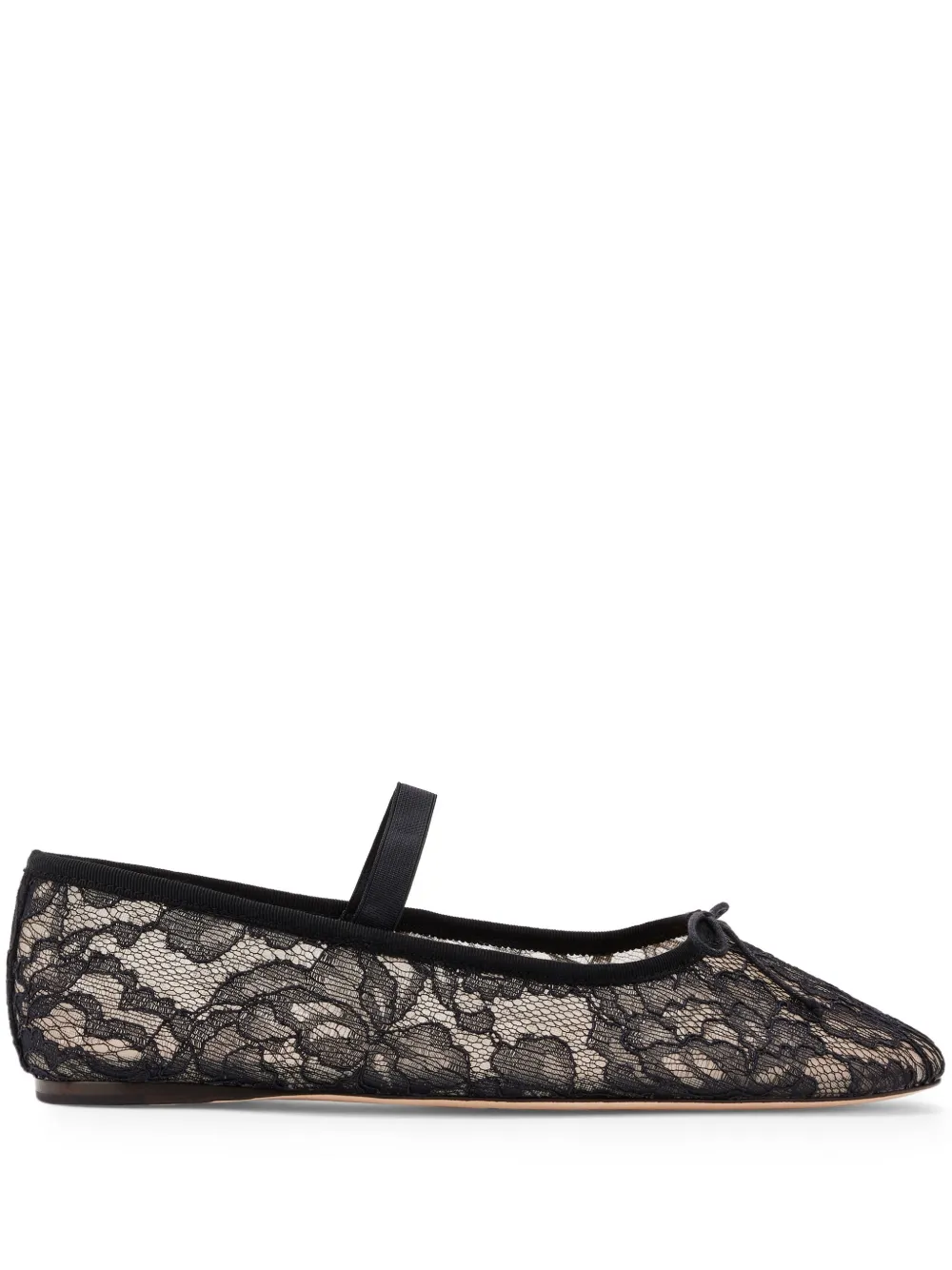 LOEFFLER RANDALL LEONIE LACE BALLERINA SHOES