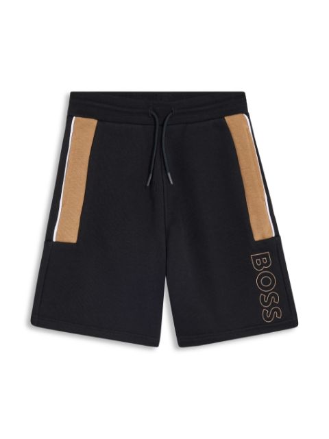 BOSS Kidswear shorts deportivos con logo estampado