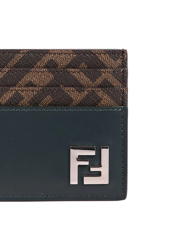 FENDI カードケース | グリーン | FARFETCH JP