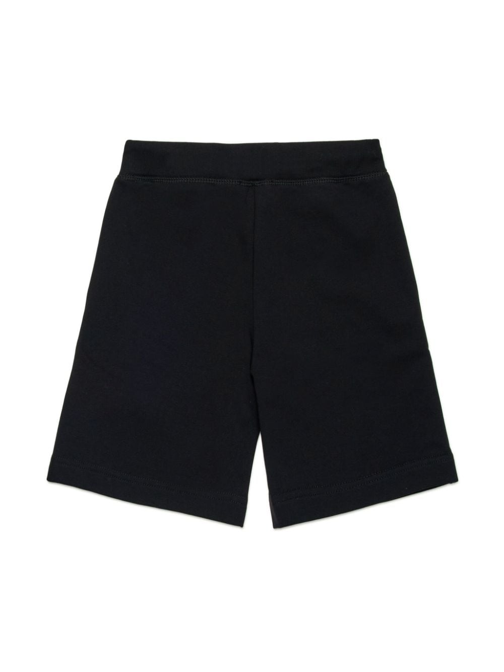 Shop Dsquared2 Logo-print Cotton Shorts In Black