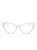 Lapima Violeta cat-eye glasses - White