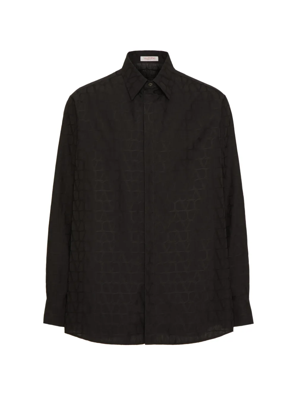 Valentino Garavani Toile Iconographe popeline overhemd met print Zwart