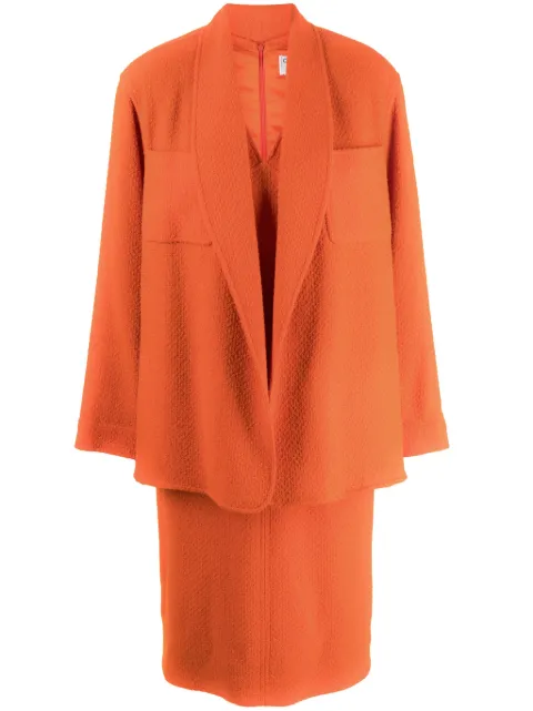 CHANEL Pre-Owned 1990-2000s bouclé dress suit