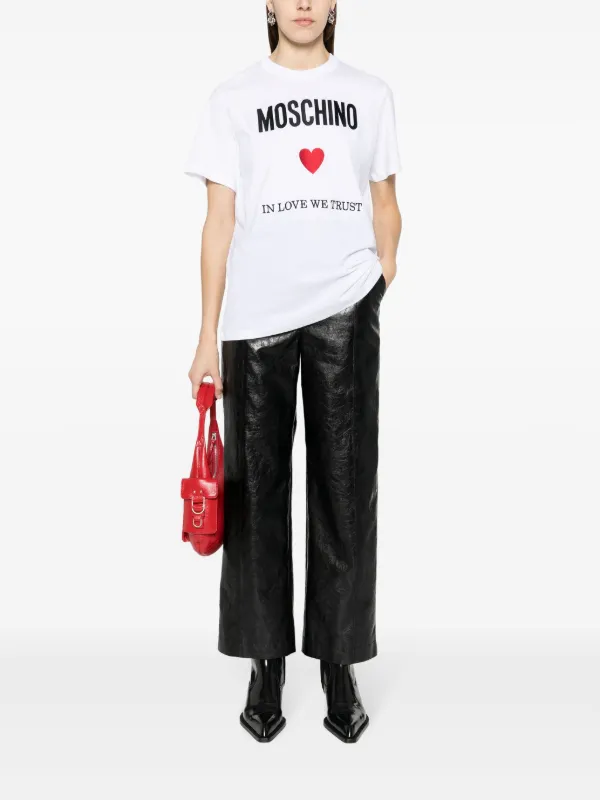 Moschino In Love We Trust Tシャツ - Farfetch