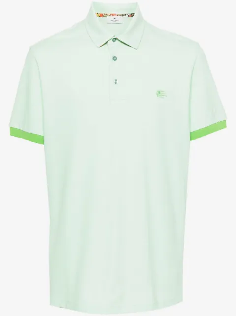 ETRO playera con logo estampado