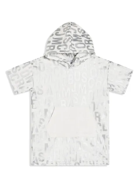 Marc Jacobs Kids robe en coton à logo imprimé