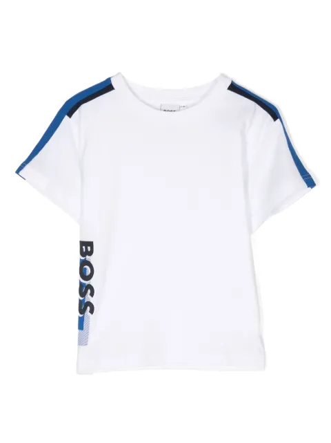 BOSS Kidswear logo-print cotton T-shirt