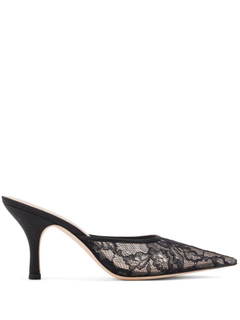 Loeffler Randall Layla 80mm lace mules