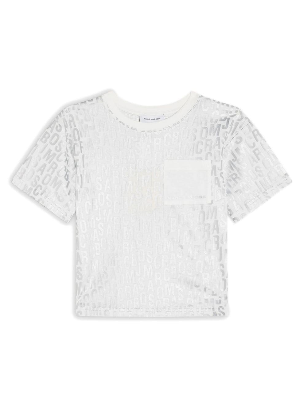 Marc Jacobs Kids' Logo-print Cotton T-shirt In 中性色