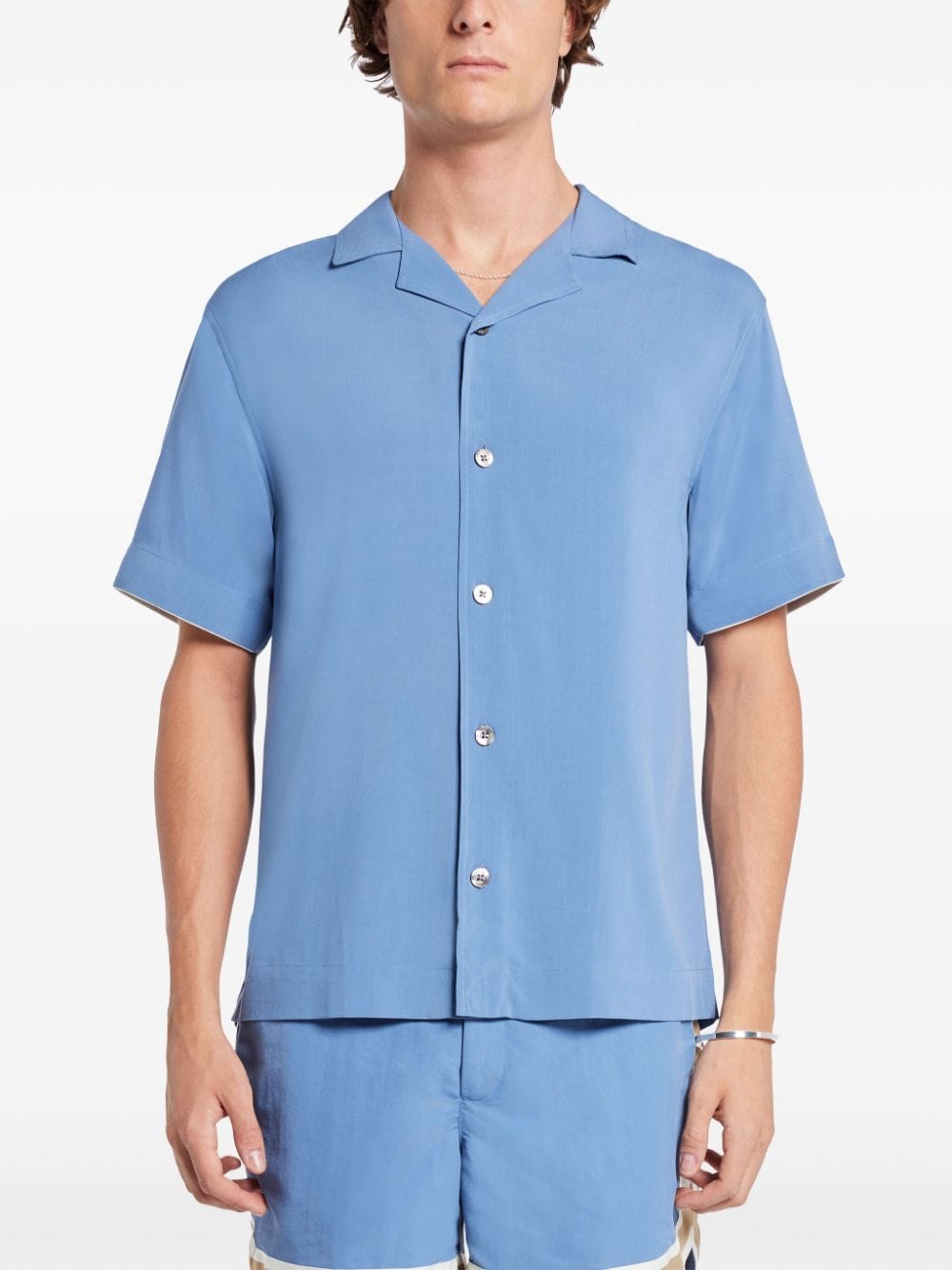 Shop Che Short-sleeve Shirt In Blue