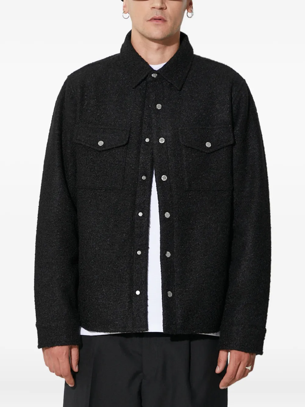 Billionaire Boys Club Outdoorsman shirt jacket | Black | Image 1
