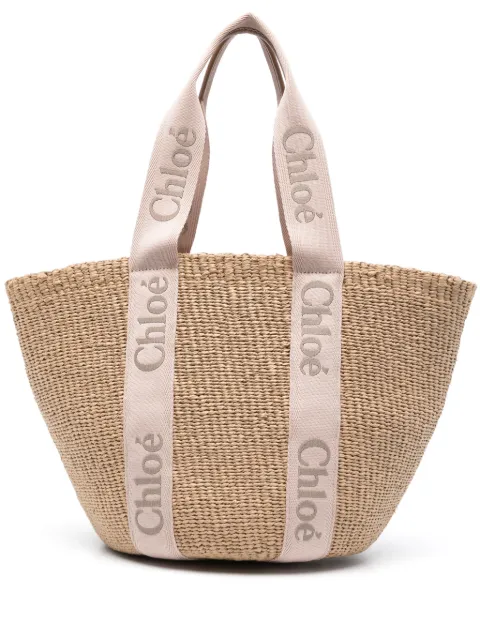 Chloé large Woody tote bag