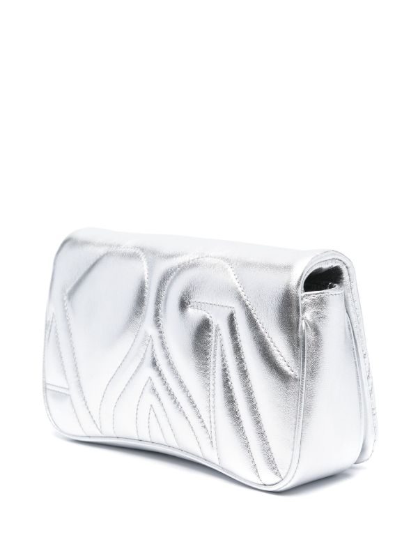 Silver alexander discount mcqueen bag