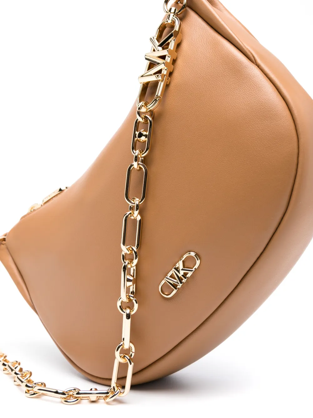 Michael Kors Kendall leren schoudertas Bruin