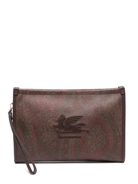 ETRO Essential paisley-print clutch bag