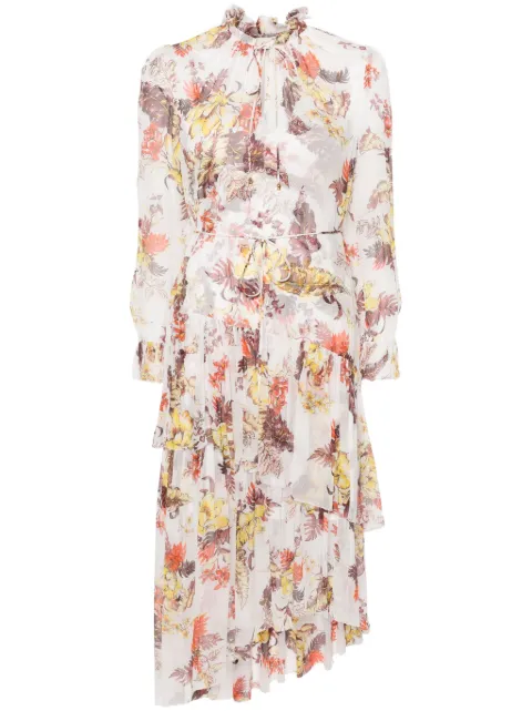 ZIMMERMANN Matchmaker Tiered midi dress