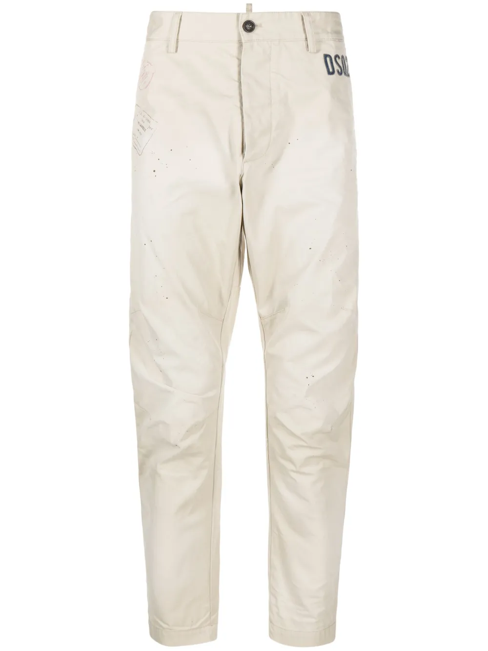 Dsquared2 Sexy katoenen chino Beige