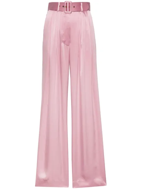 ZIMMERMANN belted wide-leg trousers