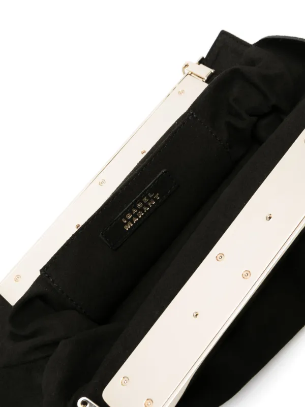 【送料&関税込】Isabel Marant Luz Clutch ISABEL MARANT イザベルマラン Luz ジップアップ レザー