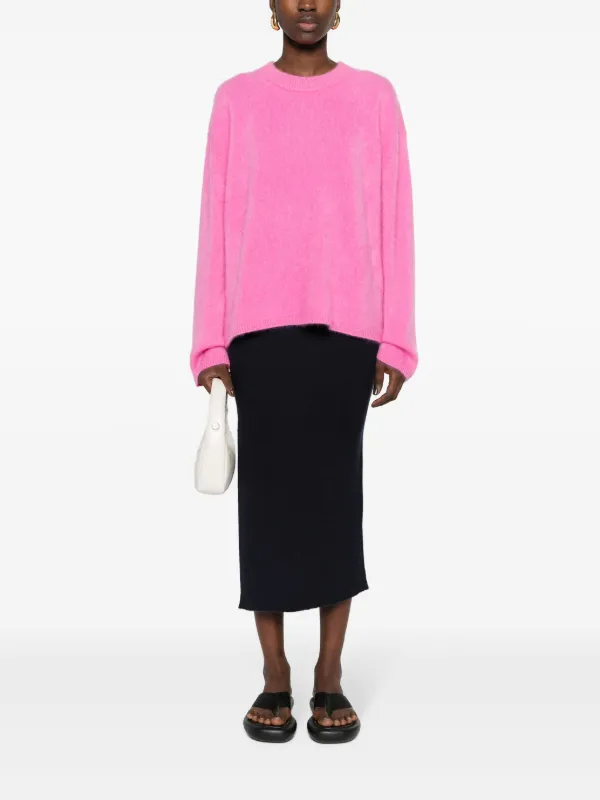 【Lisa Yang】 Ronja high-riseカシミヤミディスカート Lisa Yang The Ronja Cashmere Midi Skirt | Blue | FARFETCH TR