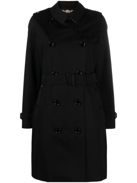 Burberry double-breasted cotton coat Women