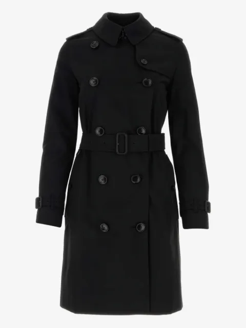 Burberry abrigo con doble botonadura