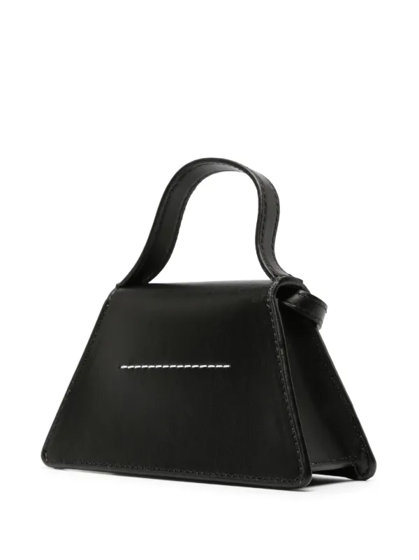 MM6 Maison Margiela Mini Numeric Leather Tote Bag - Farfetch