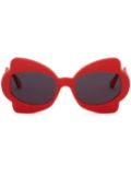 Marni oversized-frame sunglasses - Red