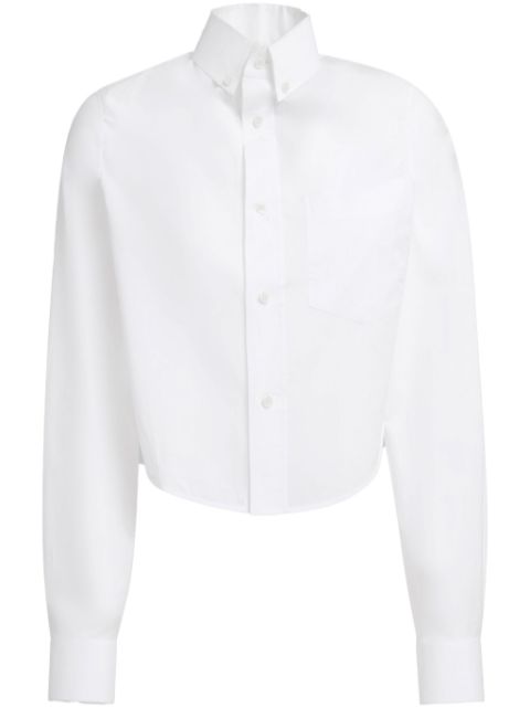 Marni cropped cotton shirt Women