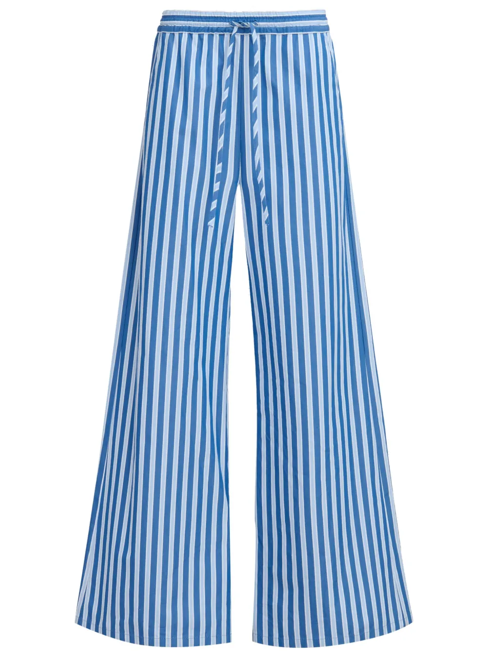 striped wide-leg trousers