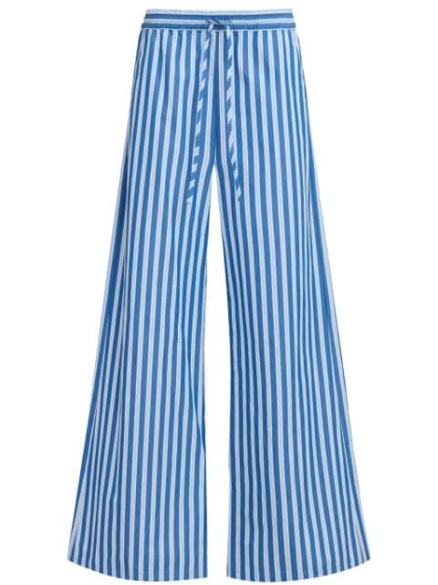 Marni striped wide-leg trousers