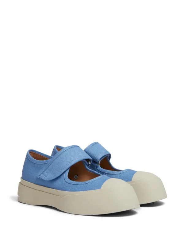 Marni PABLO メリージェーンスニーカー Marni Pablo Mary Jane Denim Sneakers | Blue | FARFETCH