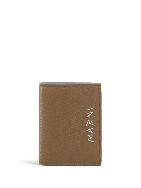 Marni bi-fold leather wallet