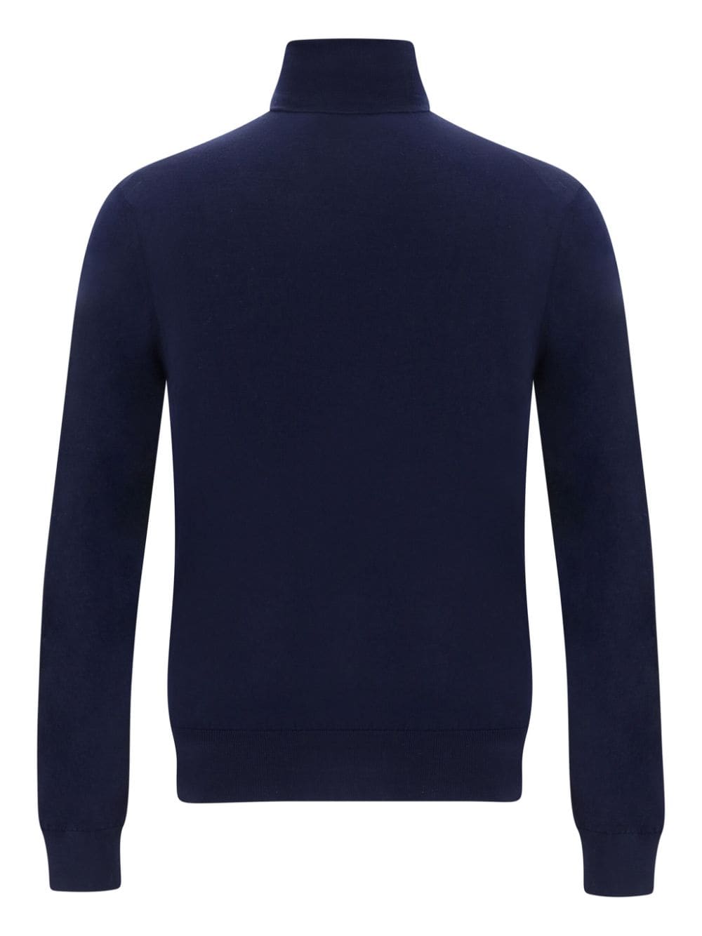 Cruciani roll-neck wool jumper - Blauw