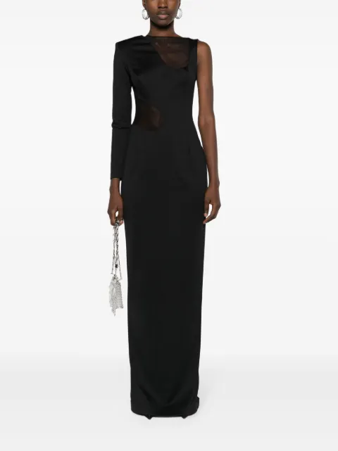 JEAN-LOUIS SABAJI asymmetric cut-out gown 600727 - 1