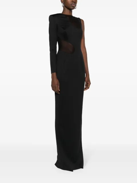 JEAN-LOUIS SABAJI asymmetric cut-out gown 600727 - 2